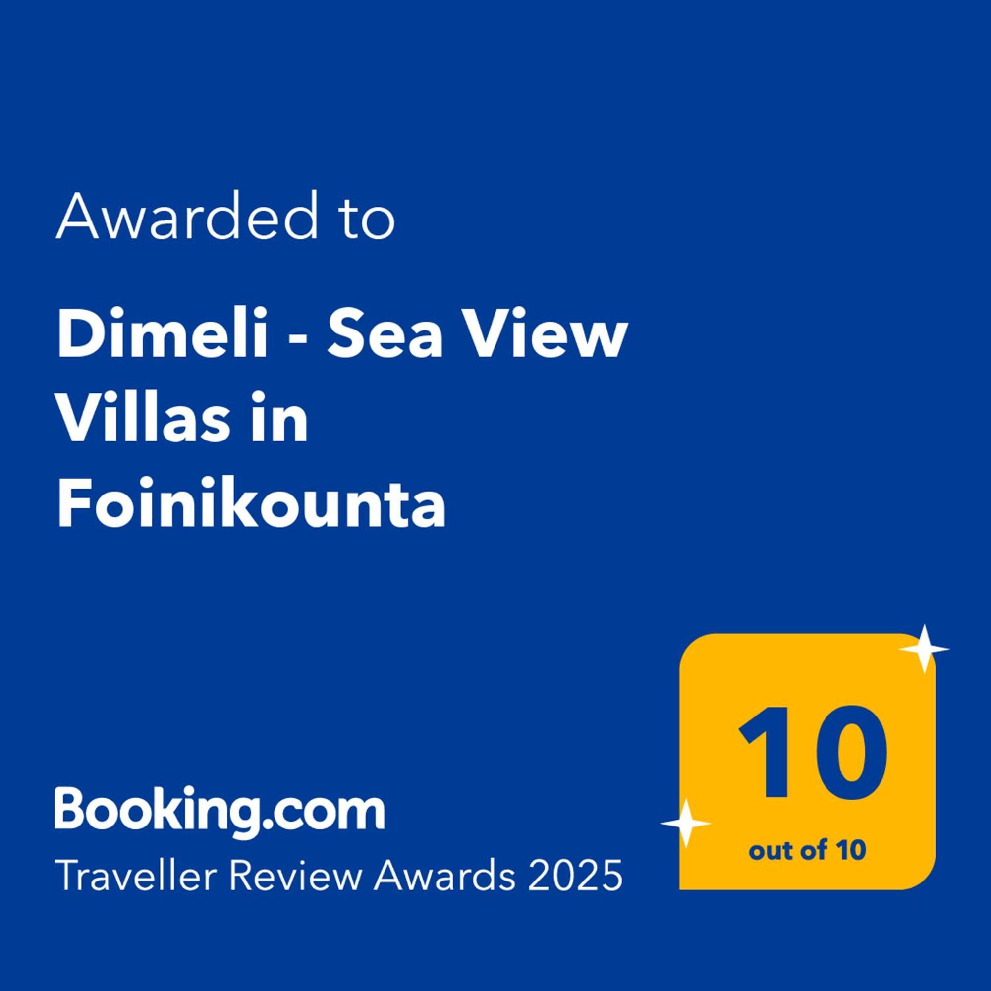 Dimeli - Sea View Villas In Foinikounta Finikounta Esterno foto